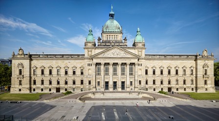 Ort der Verhandlung: Das Bundesverwaltungsgericht in Leipzig  Bild: Bundesverwaltungsgericht/Michael Moser