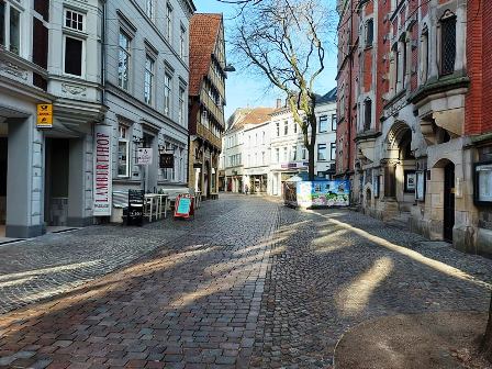 Wollen die Innenstadt nach dem Lockdown wiederbeleben: Die Fraktionen von CDU, FDP und WFO/LKR. Bild: Markus Berg
